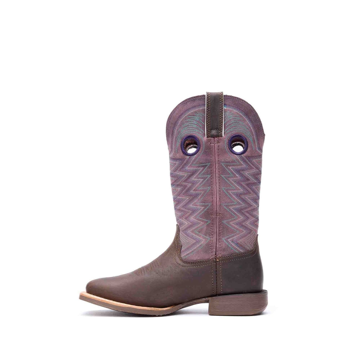 Women's Lady Rebel Pro Western Boots Dark Earth and Amethyst