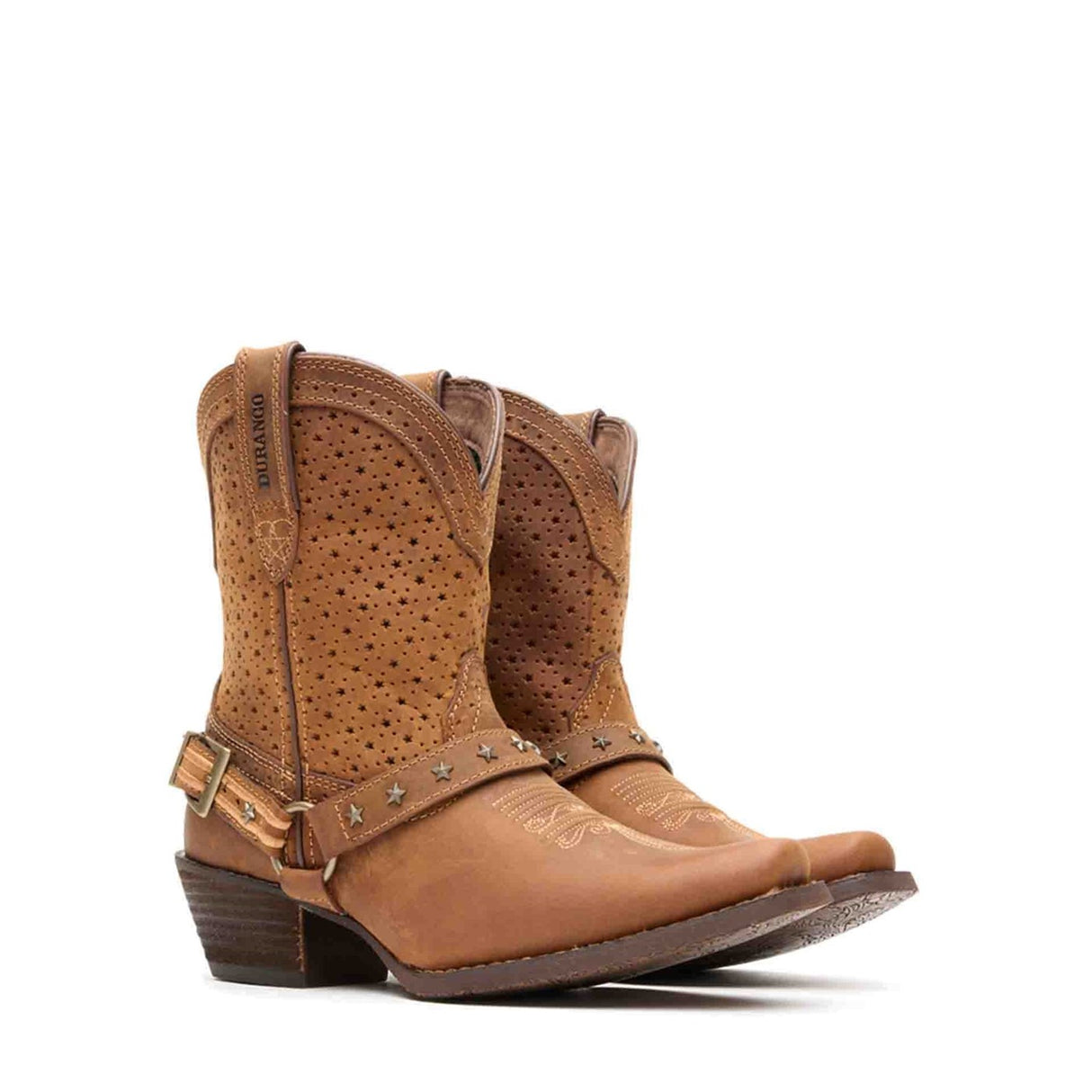 Women's Crush Western Boots Bomber Brown