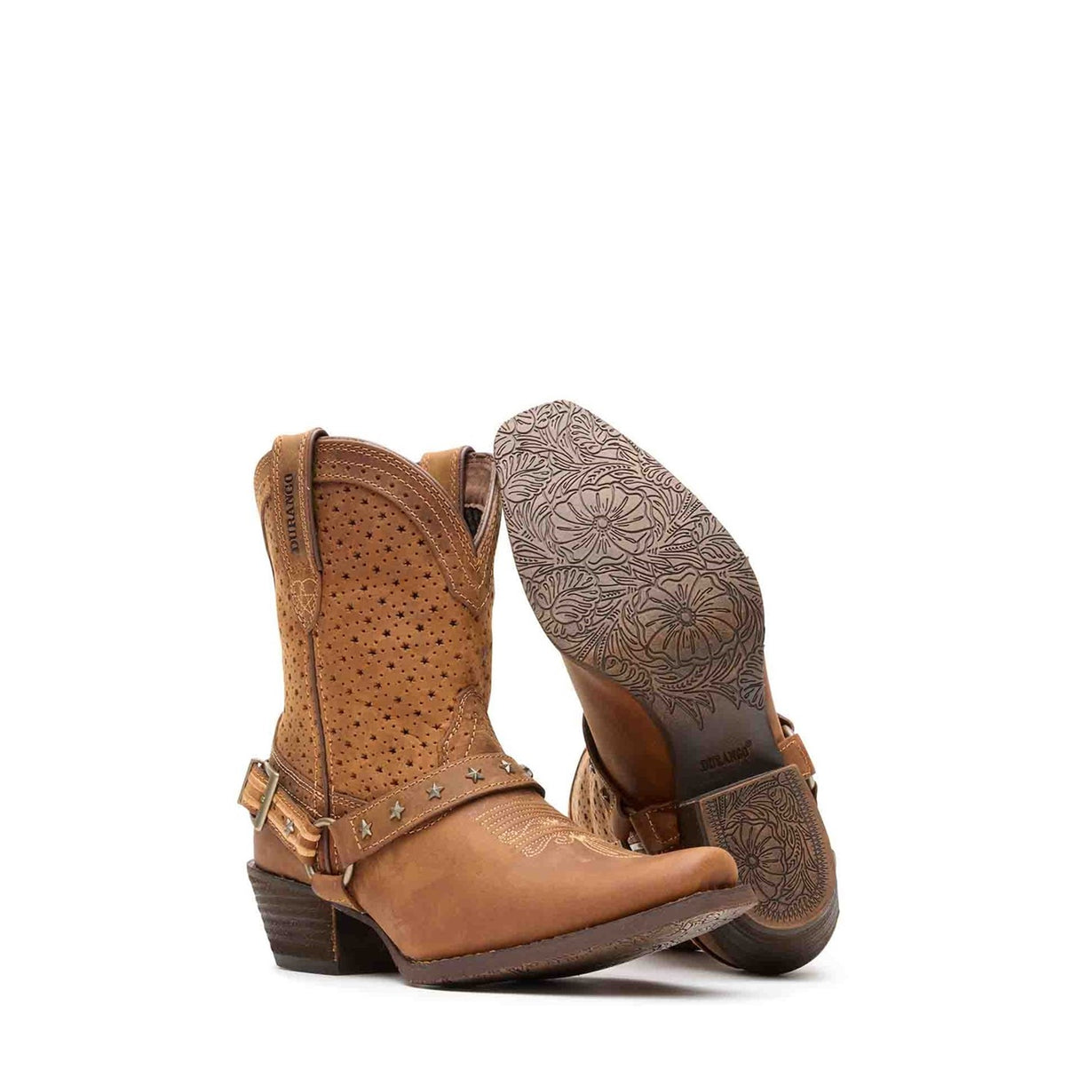 Women's Crush Western Boots Bomber Brown