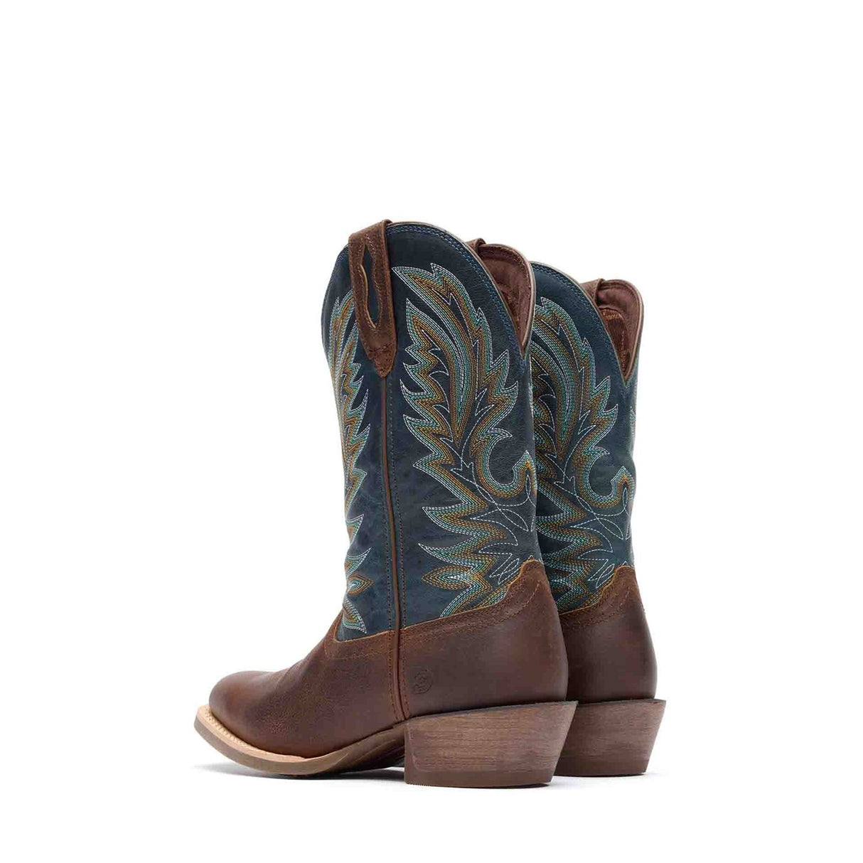 Men's Rebel Pro Western Boots Brown and Blue