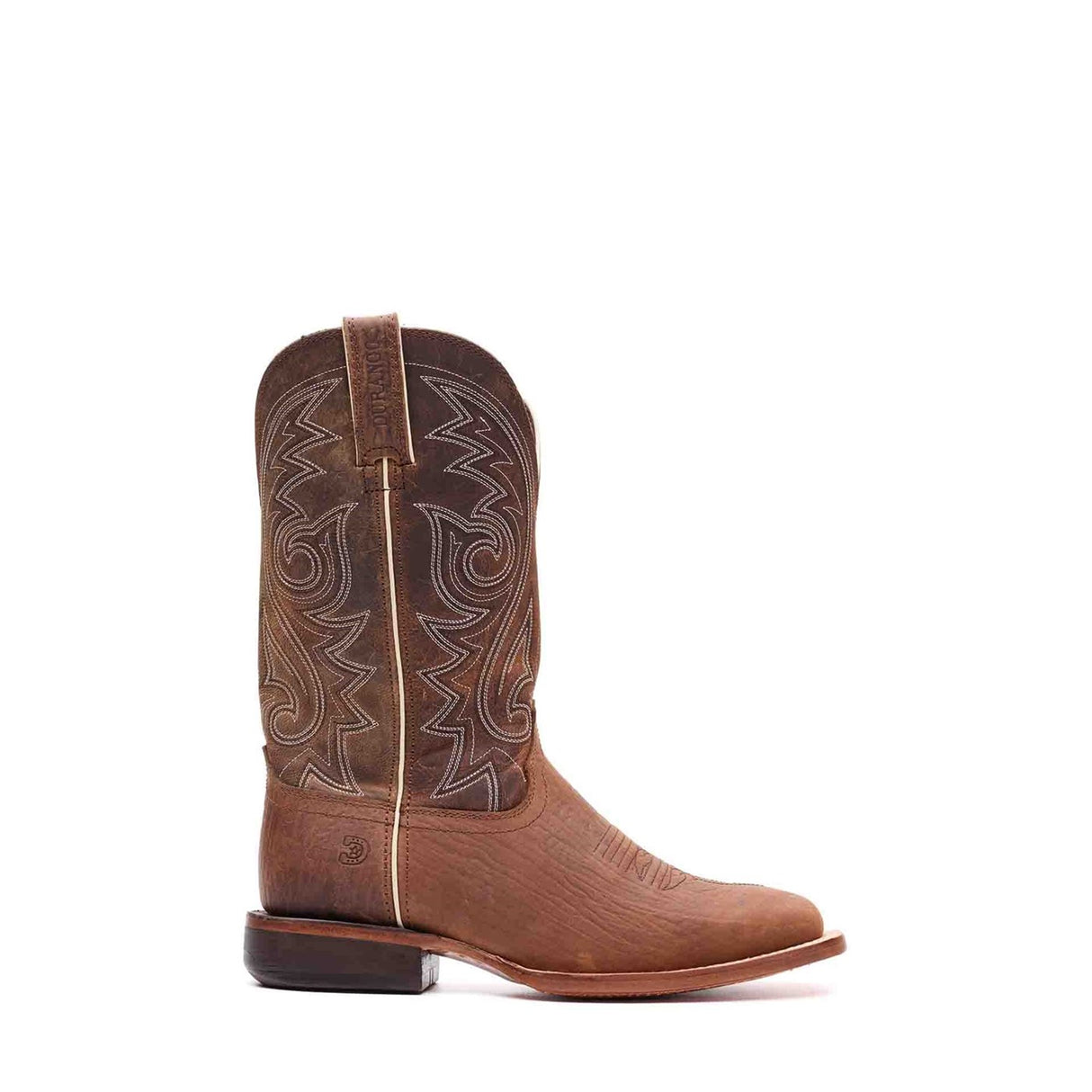 Men's Arena Pro Western Boots Worn Saddle