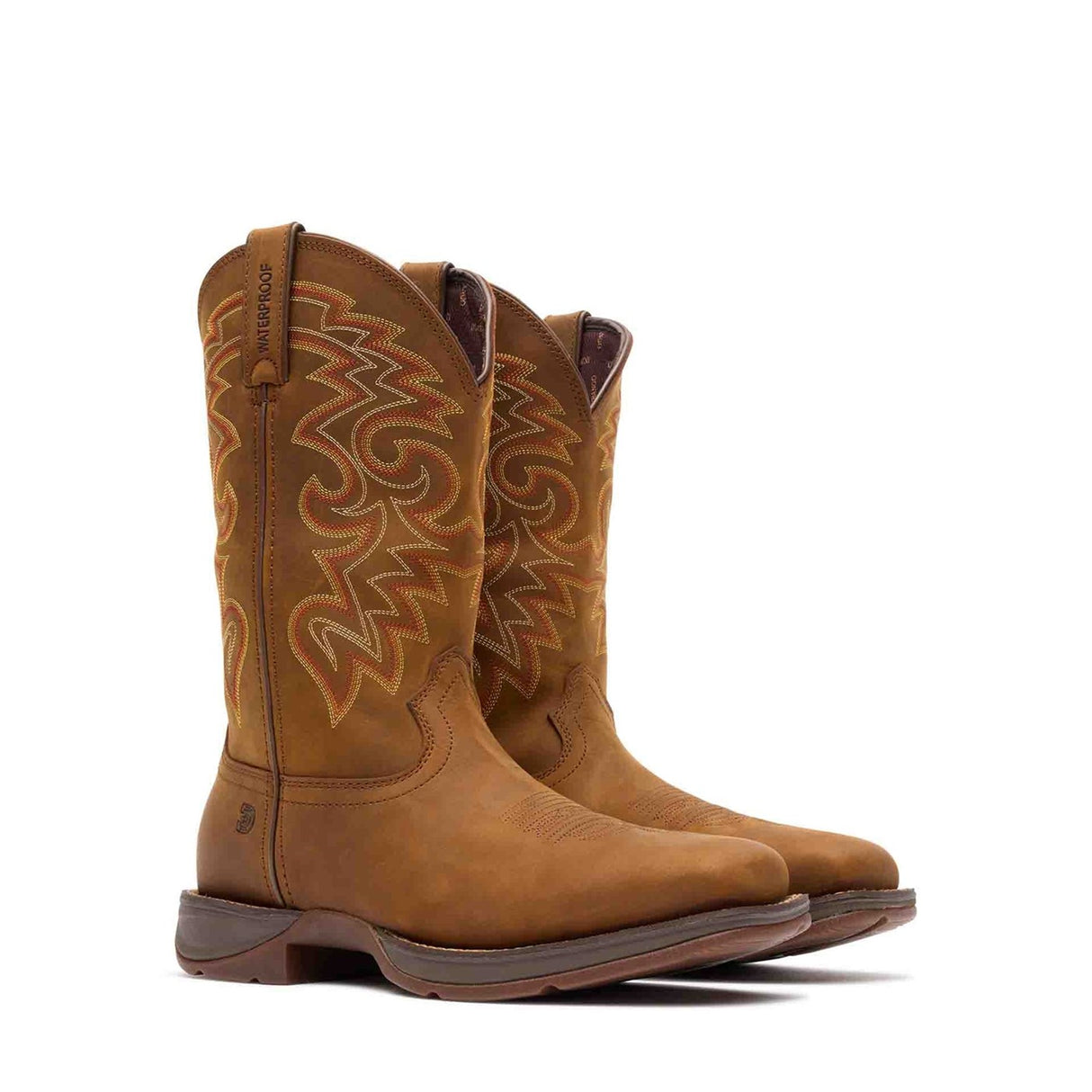 Men's Rebel Waterproof Western Boots Russet