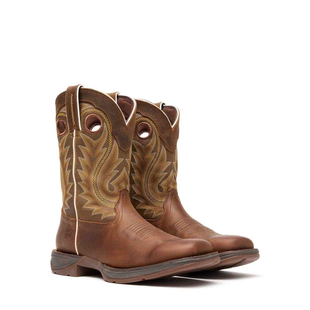 Men's Rebel Western Boots Saddle Brown