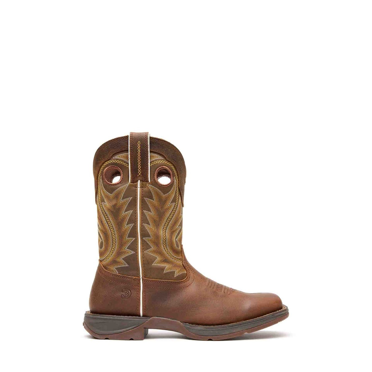 Men's Rebel Western Boots Saddle Brown