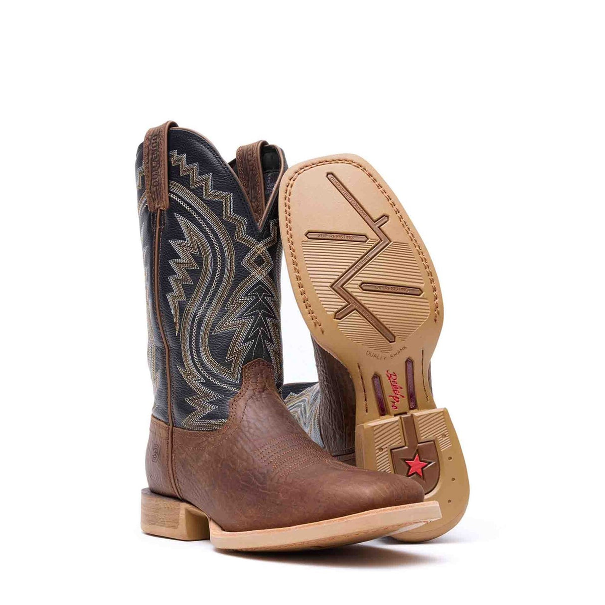 Men's Rebel Pro Western Boots Acorn and Black Onyx