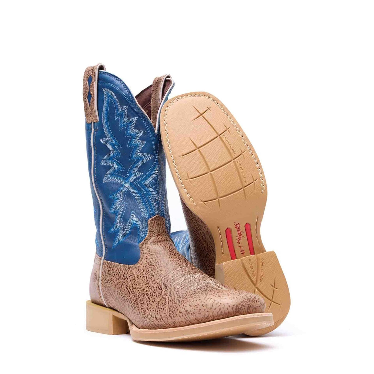 Men's Rebel Pro Lite Western Boots Buffalo Tan and Fog