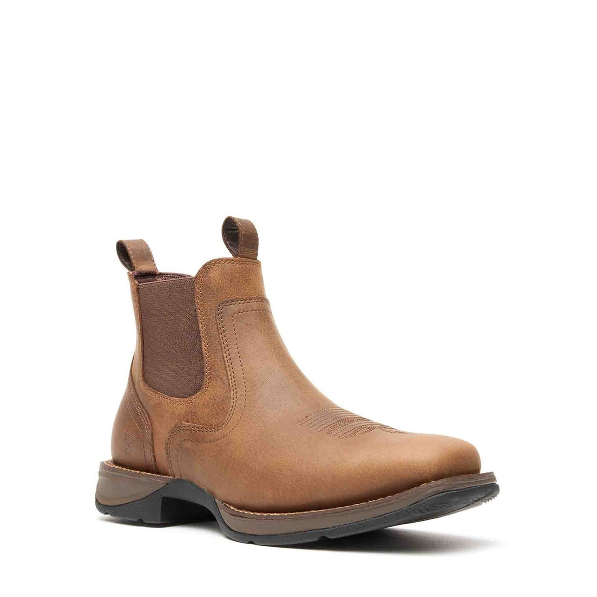 Men's Red Dirt Rebel Ankle Western Boots Old Town Brown and Tan