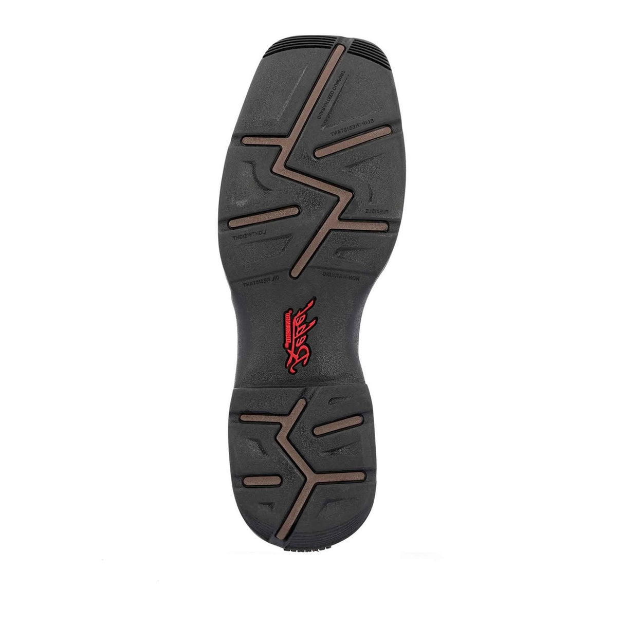 Men's Red Dirt Rebel Ankle Western Boots Old Town Brown and Tan