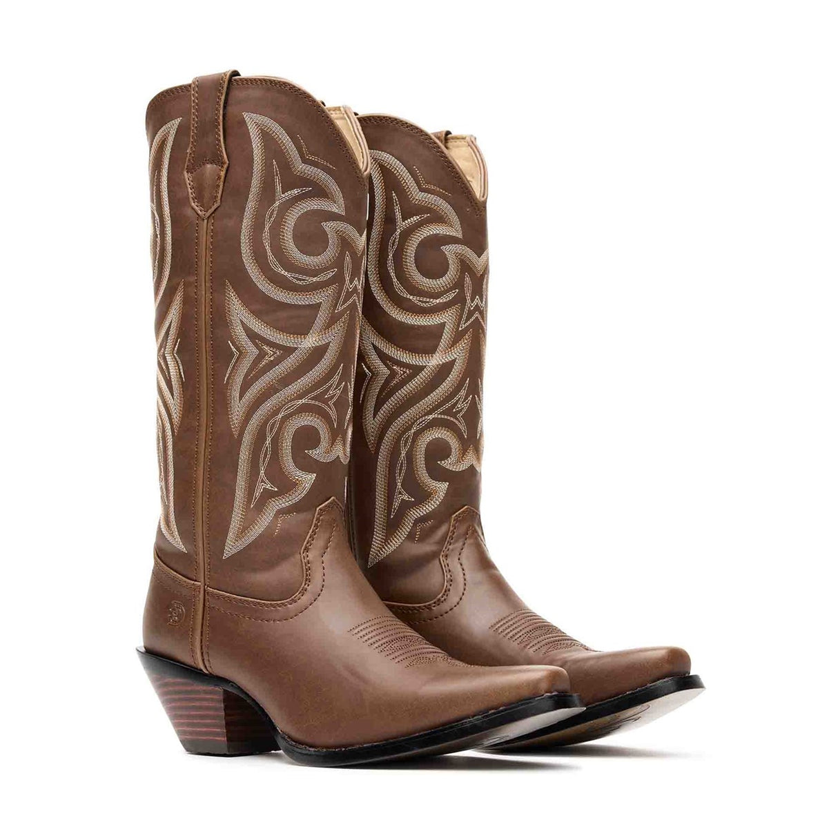 Women's Crush Western Boots Milk Chocolate