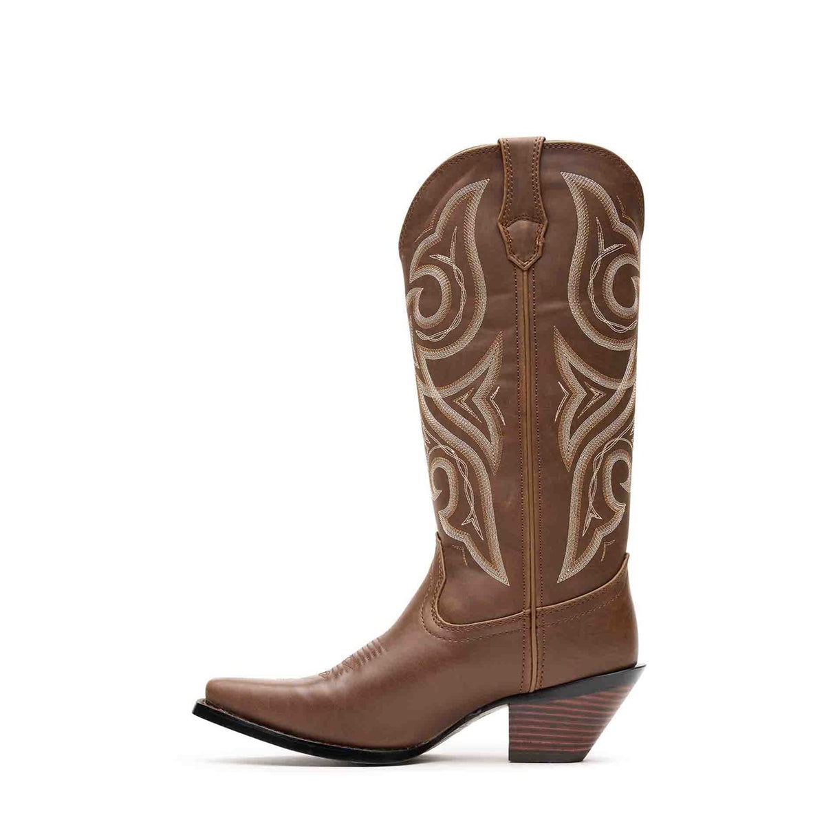 Women's Crush Western Boots Milk Chocolate