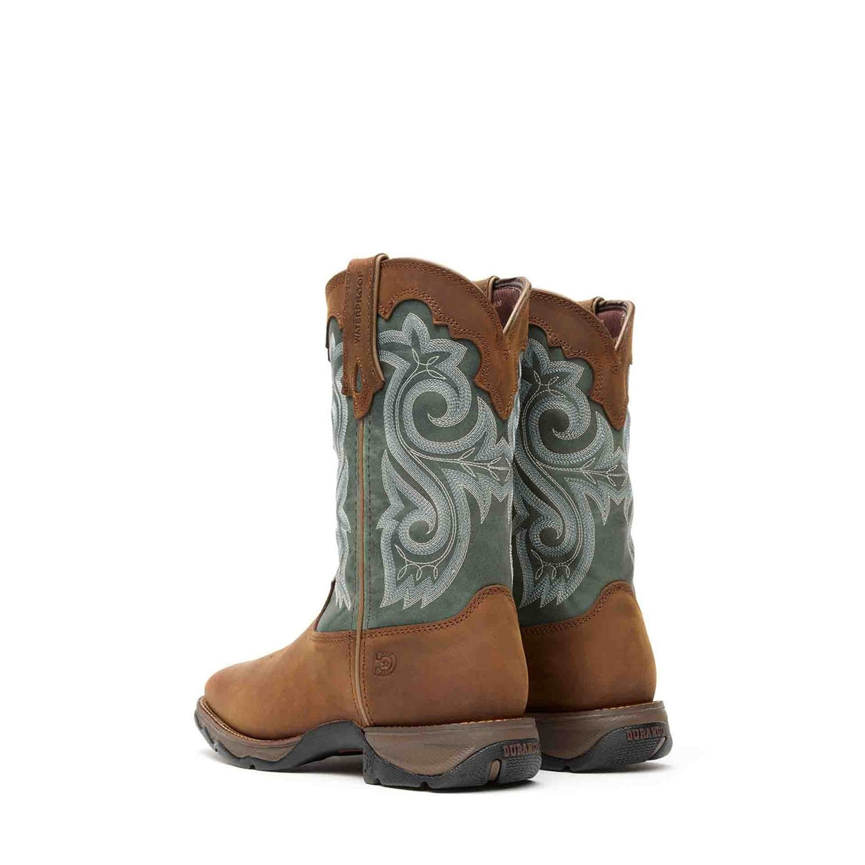 Women's Lady Rebel Waterproof Western Boots Brown Evergreen