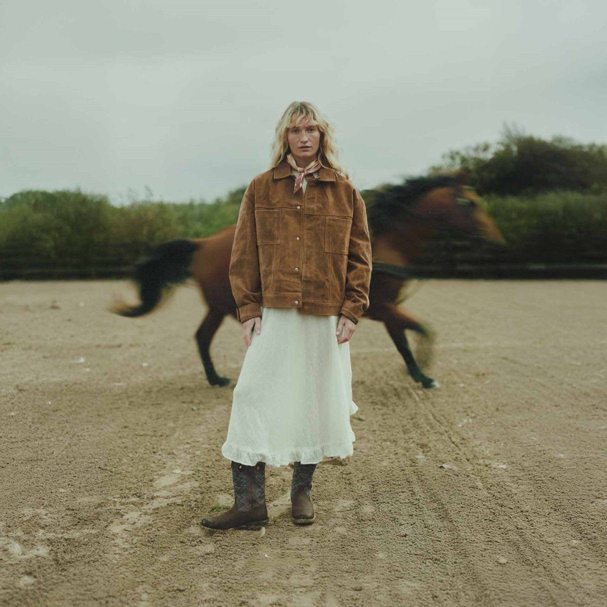 Women's Lady Rebel Pro Western Boots Dark Earth and Amethyst