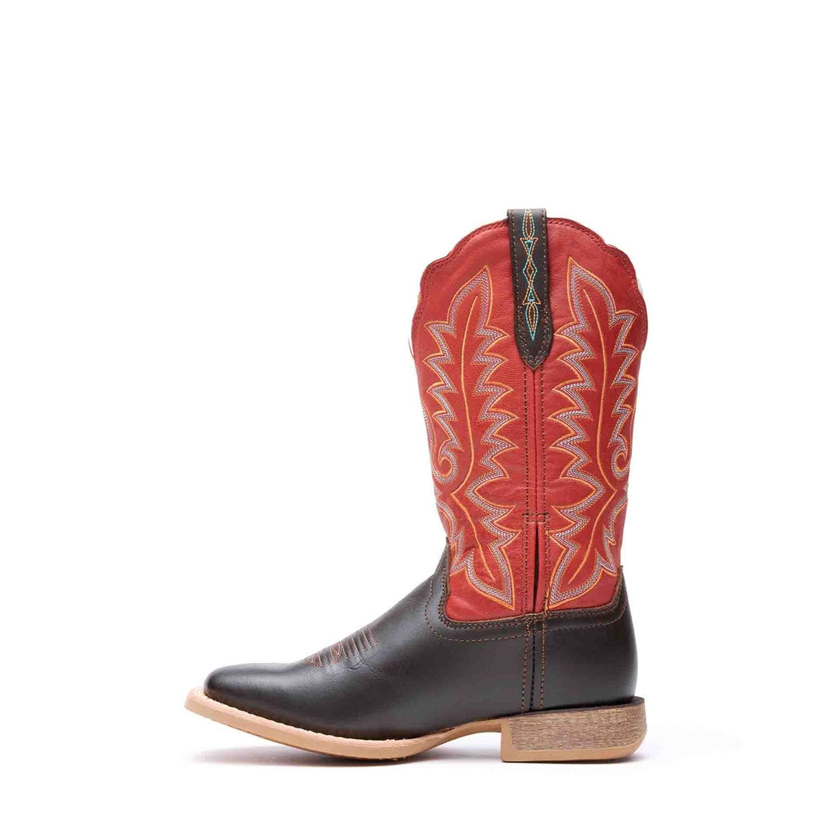 Women's Lady Rebel Pro Western Boots Hickory and Chilli Pepper
