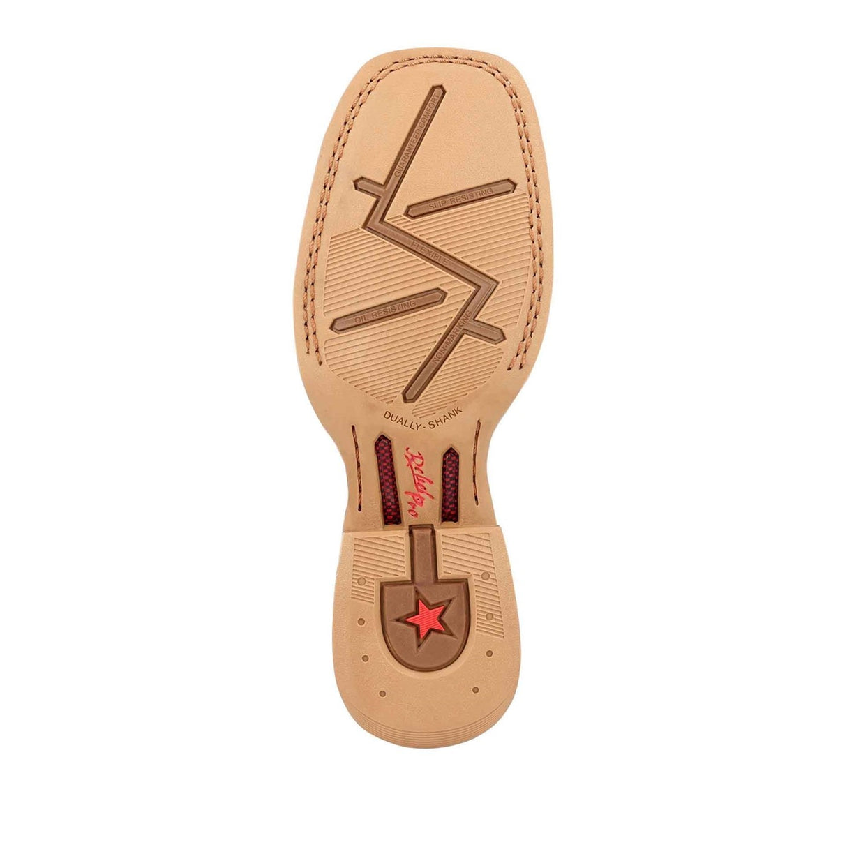 Women's Lady Rebel Pro Western Boots Bay Brown and Arctic Blue