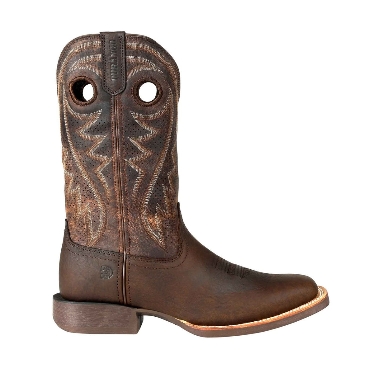 Men's Rebel Pro Wide Fit Western Boots Bay Brown
