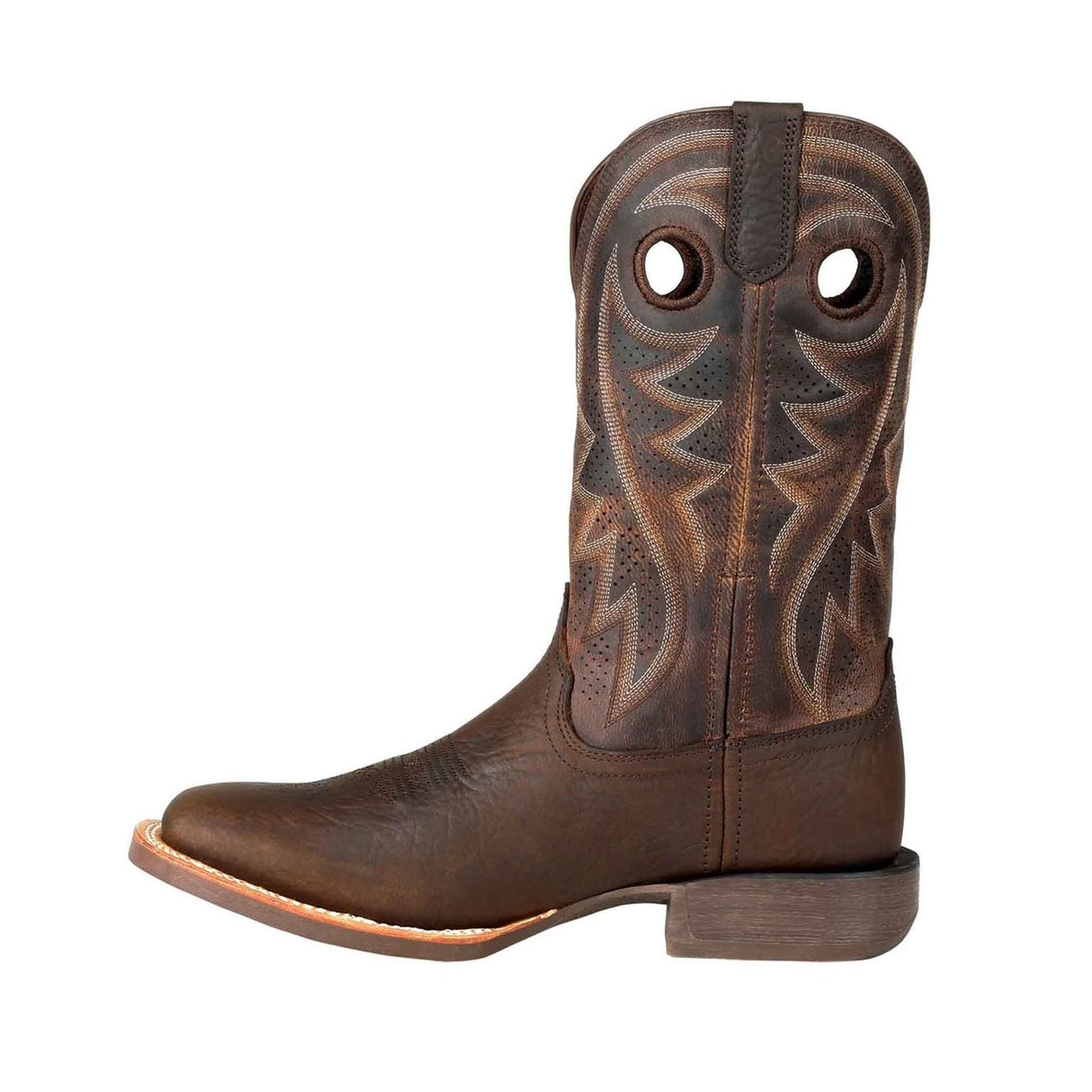 Men's Rebel Pro Wide Fit Western Boots Bay Brown