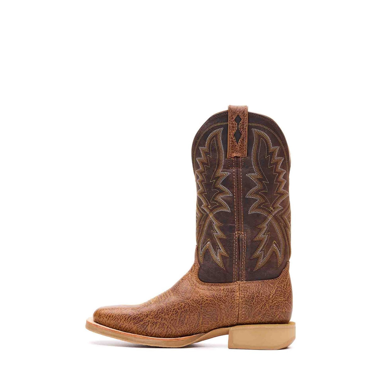 Men's Rebel Pro Lite Wide Fit Western Boots Tan Brown