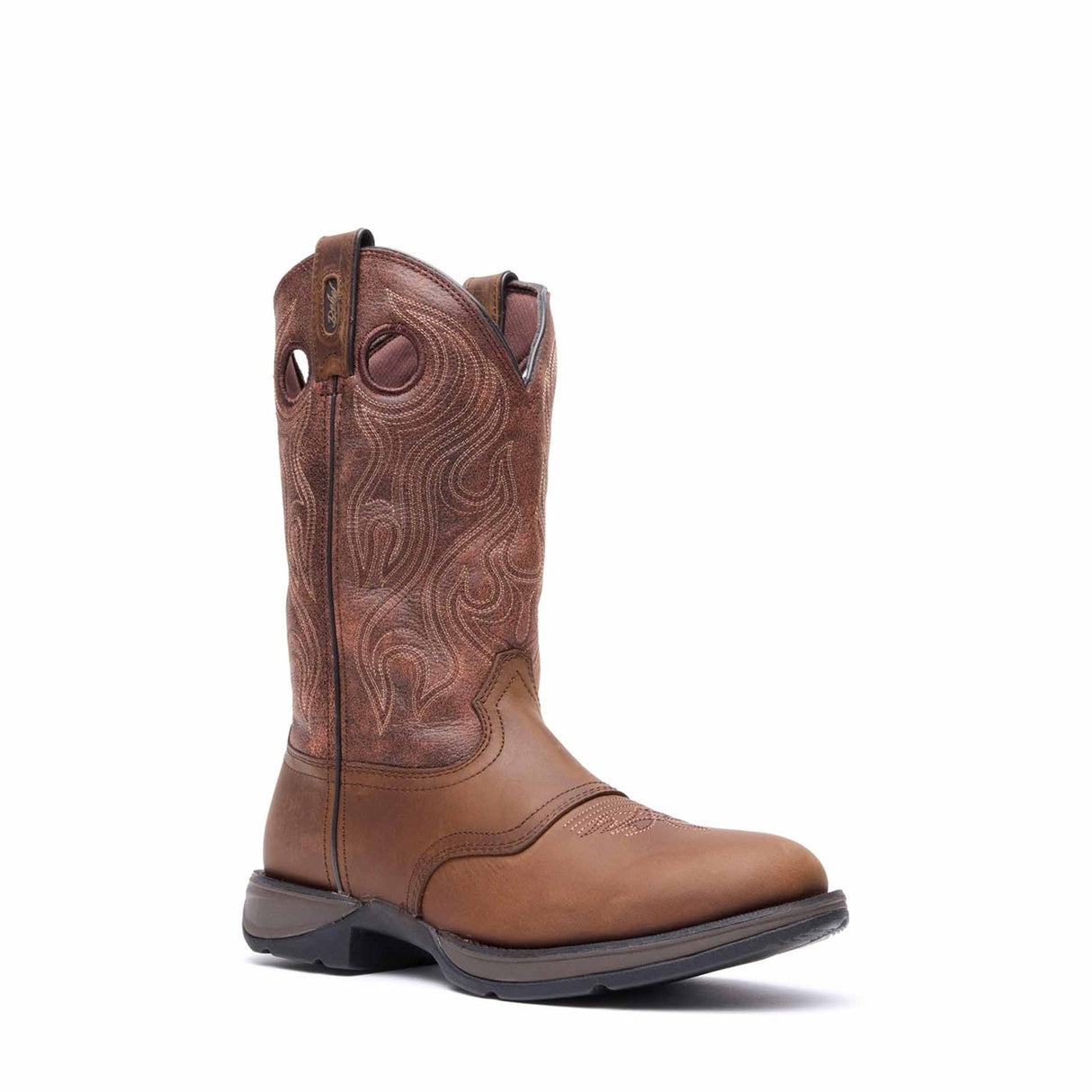 Men's Rebel Western Boots Dusk Velocity Bark Brown