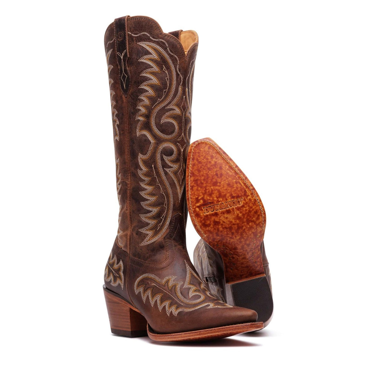 Women's Crush Western Boots Driftwood Brown