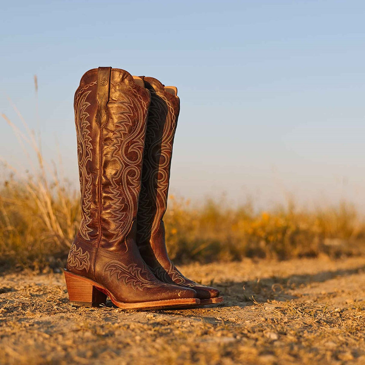 Women's Crush Western Boots Mahogany