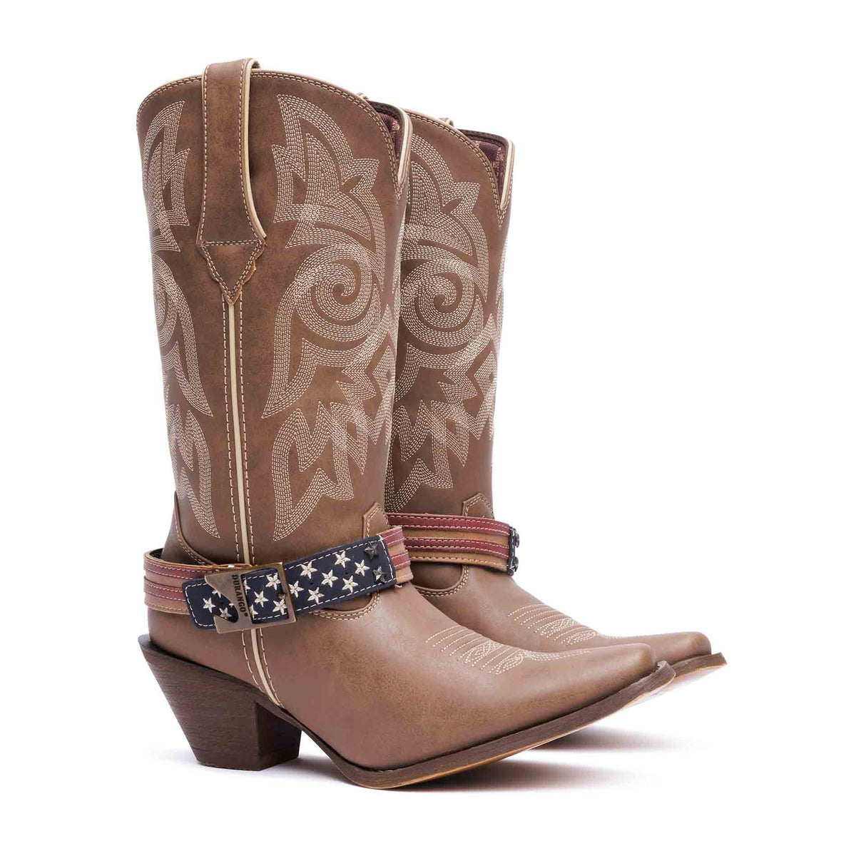 Women's Crush Flag Accessory Western Boots