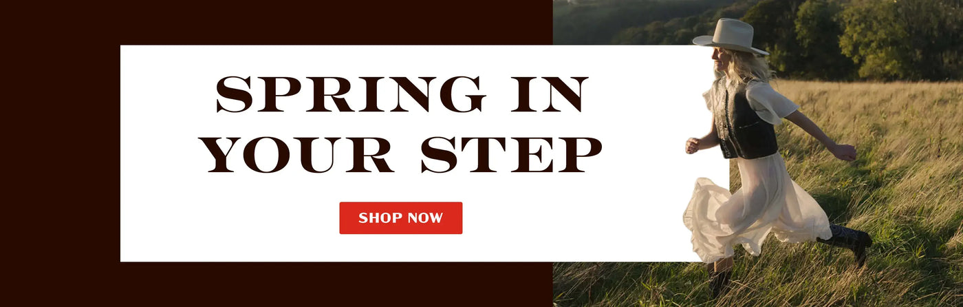 SPRING IN YOUR STEP. SHOP NOW