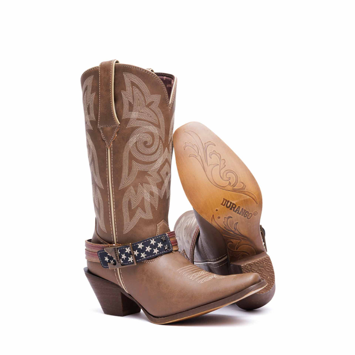Women's Crush Flag Accessory Western Boots
