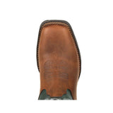 Women's Lady Rebel Waterproof Western Boots Brown Evergreen
