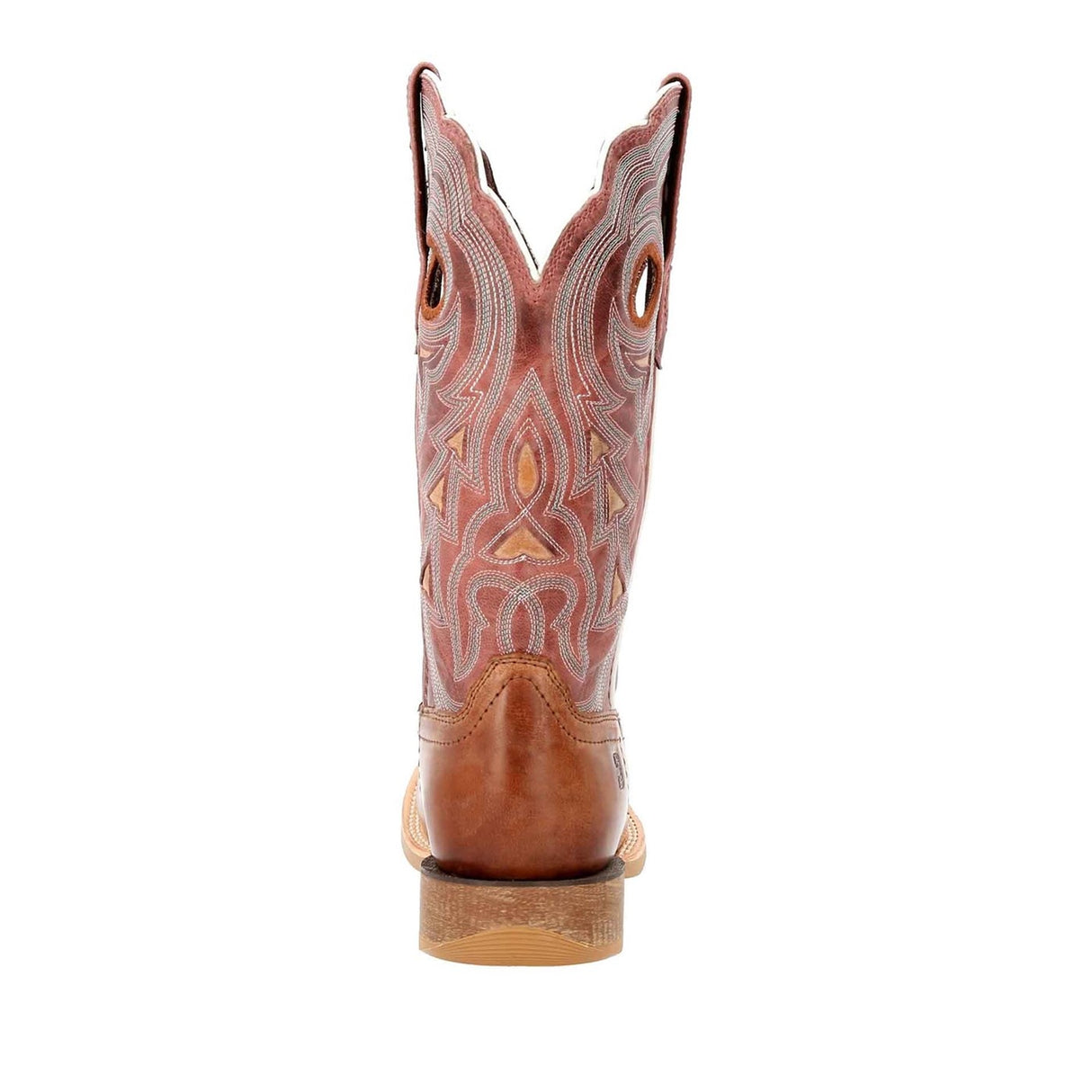 Women's Lady Rebel Pro Western Boots Dusty Brown Sky Blue