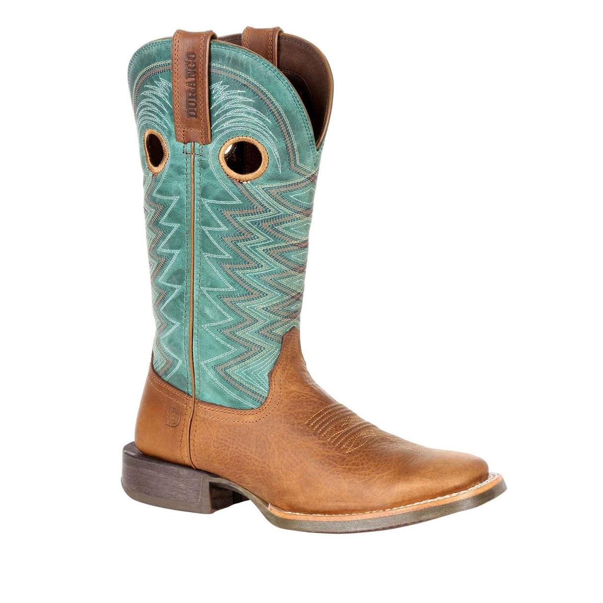Women's Lady Rebel Pro Western Boots Wheat and Tidal Teal