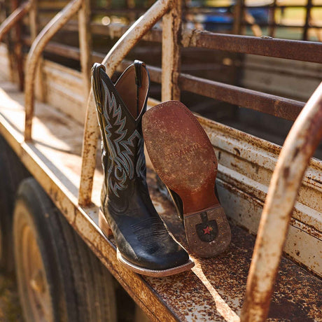 Men's Arena Elite Western Boots Black Onyx