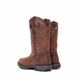 Men's Rebel Western Boots Dusk Velocity Bark Brown