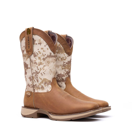 Men's Rebel Western Boots Dusty Brown Desert Camo