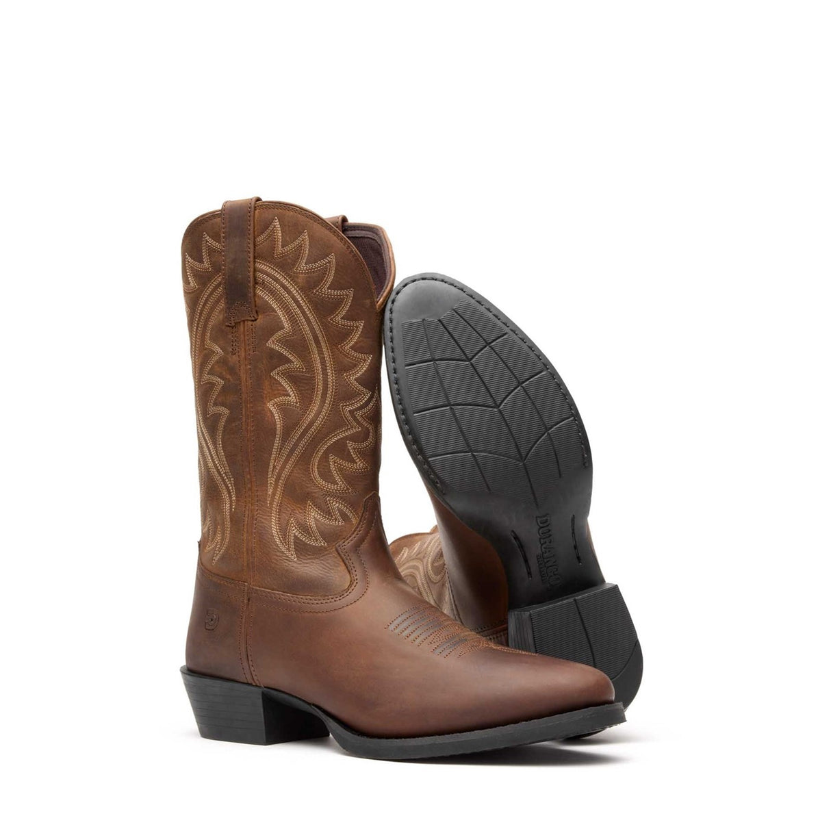 Men's Shyloh Western Boots Frontier Brown