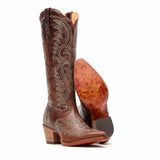 Women's Crush Western Boots Mahogany
