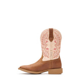 Women's Shyloh Western Boots Honey Tan Metallic Peach