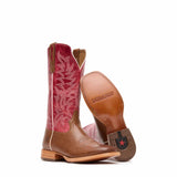 Women's Arena Pro Elite Western Boots Pecan Strawberry Sunrise