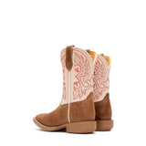 Kids' Shyloh Western Boots Honey Tan Metallic Peach